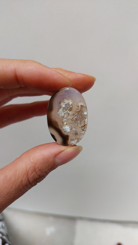 عقیق شجر شکوفه ای تراش دست اصل